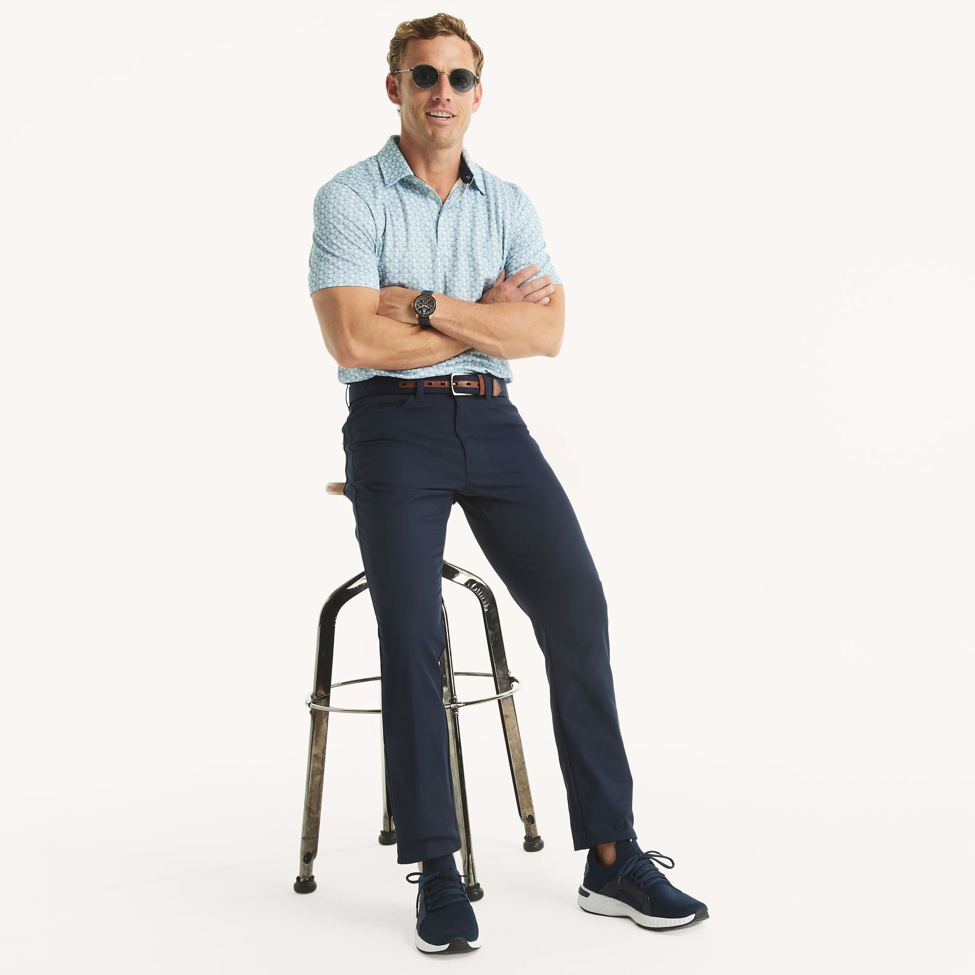 Polo de hombre con estampado