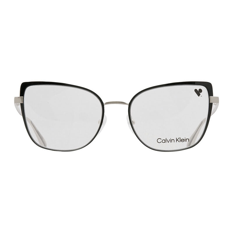 Gafas 54 mm color negro y plateado