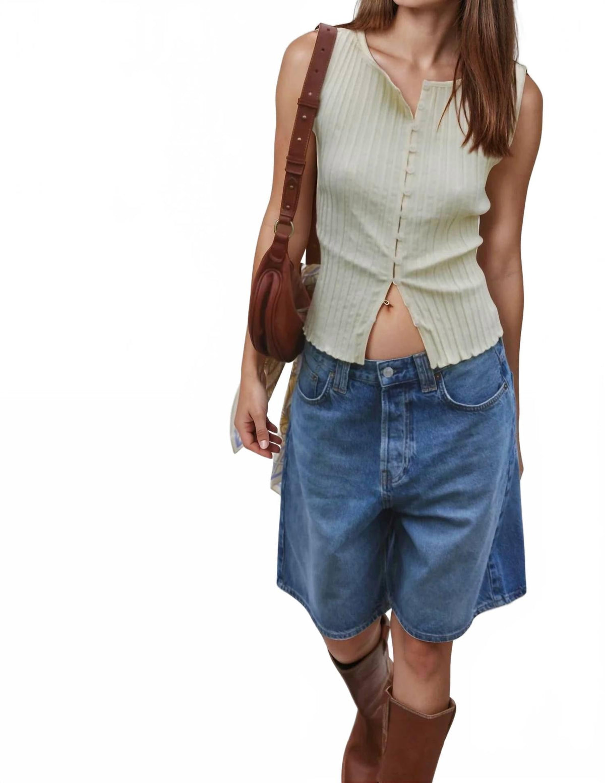 Short de mezclilla