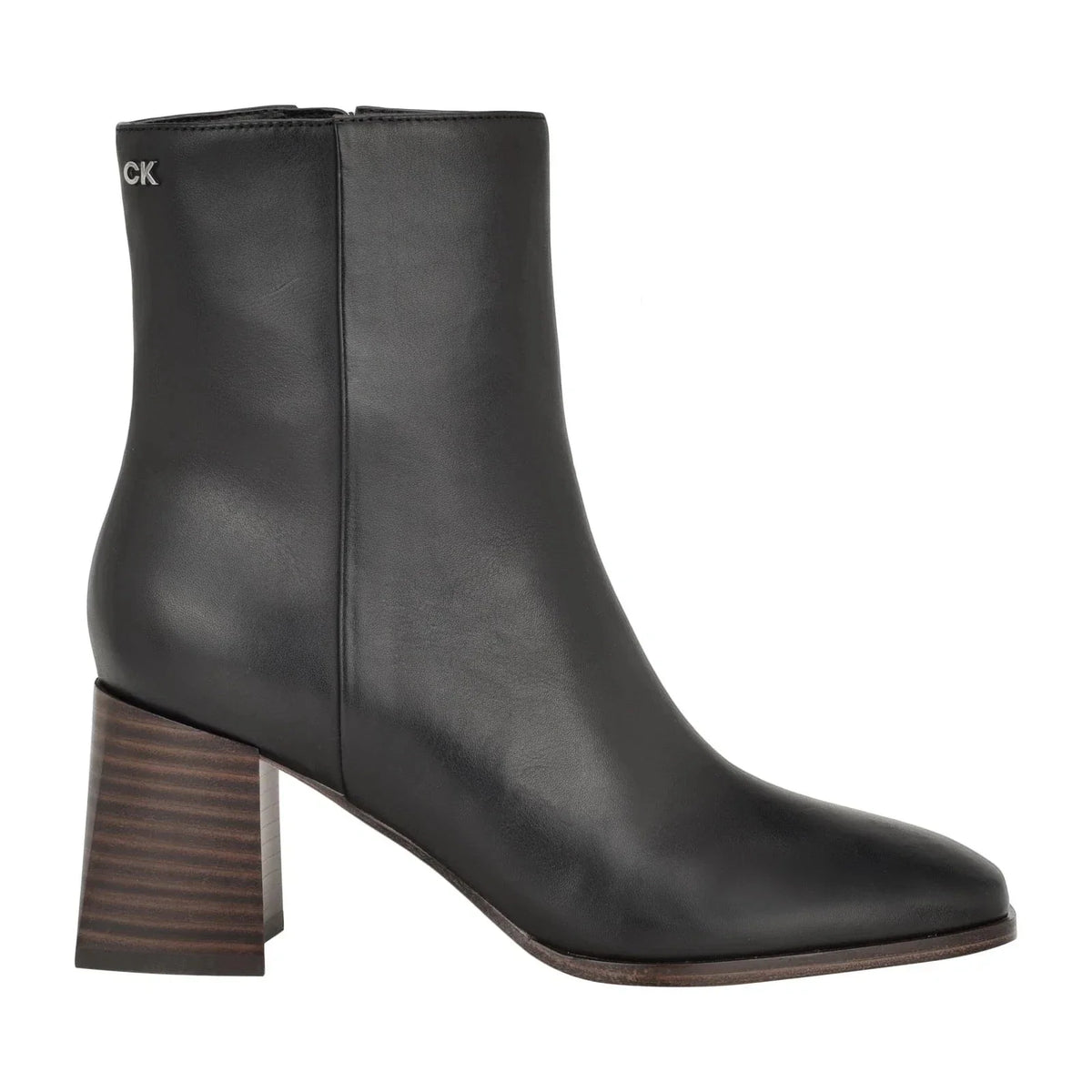Botines de mujer de cuero color negro