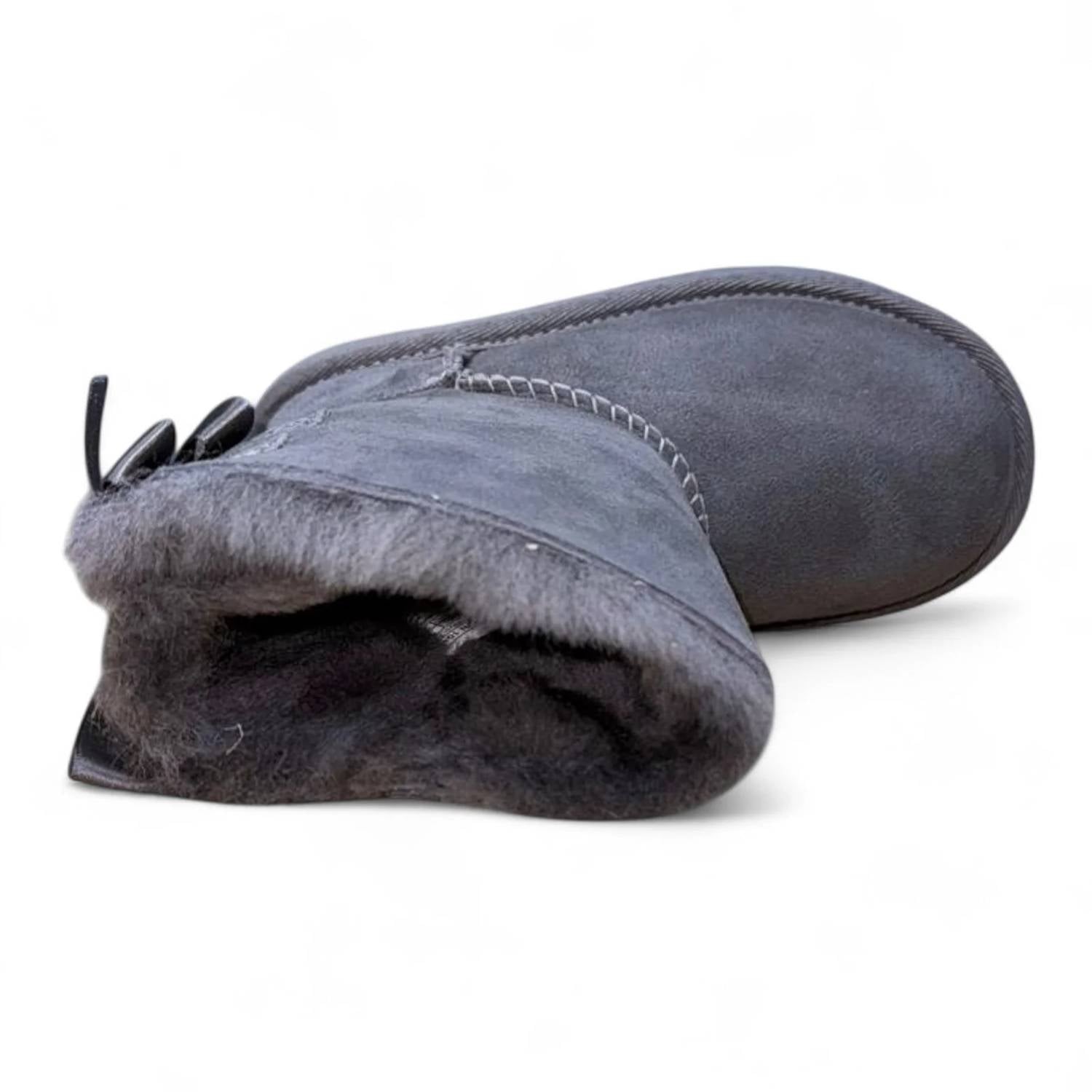 Botas infantil color gris