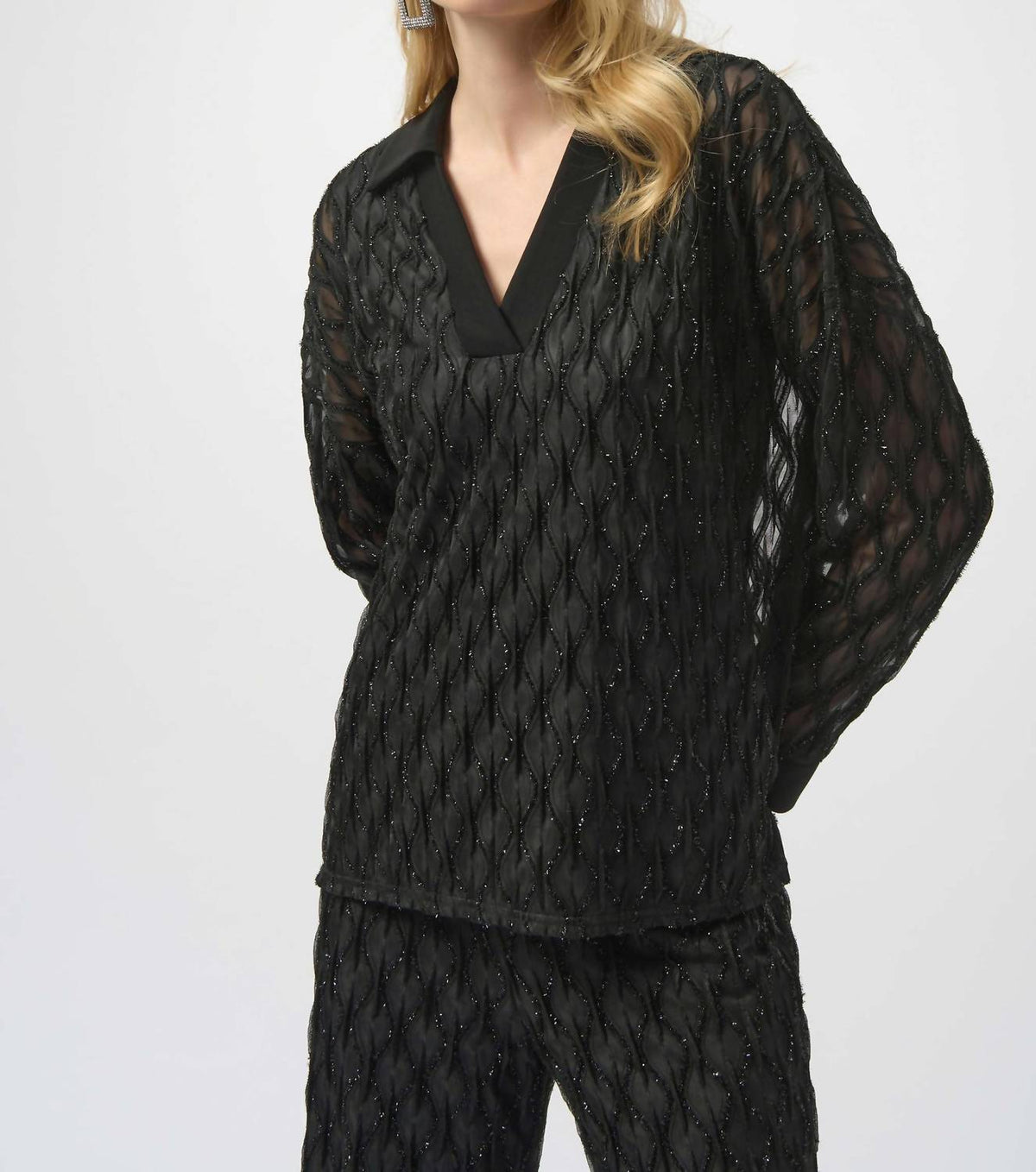 Top color negro