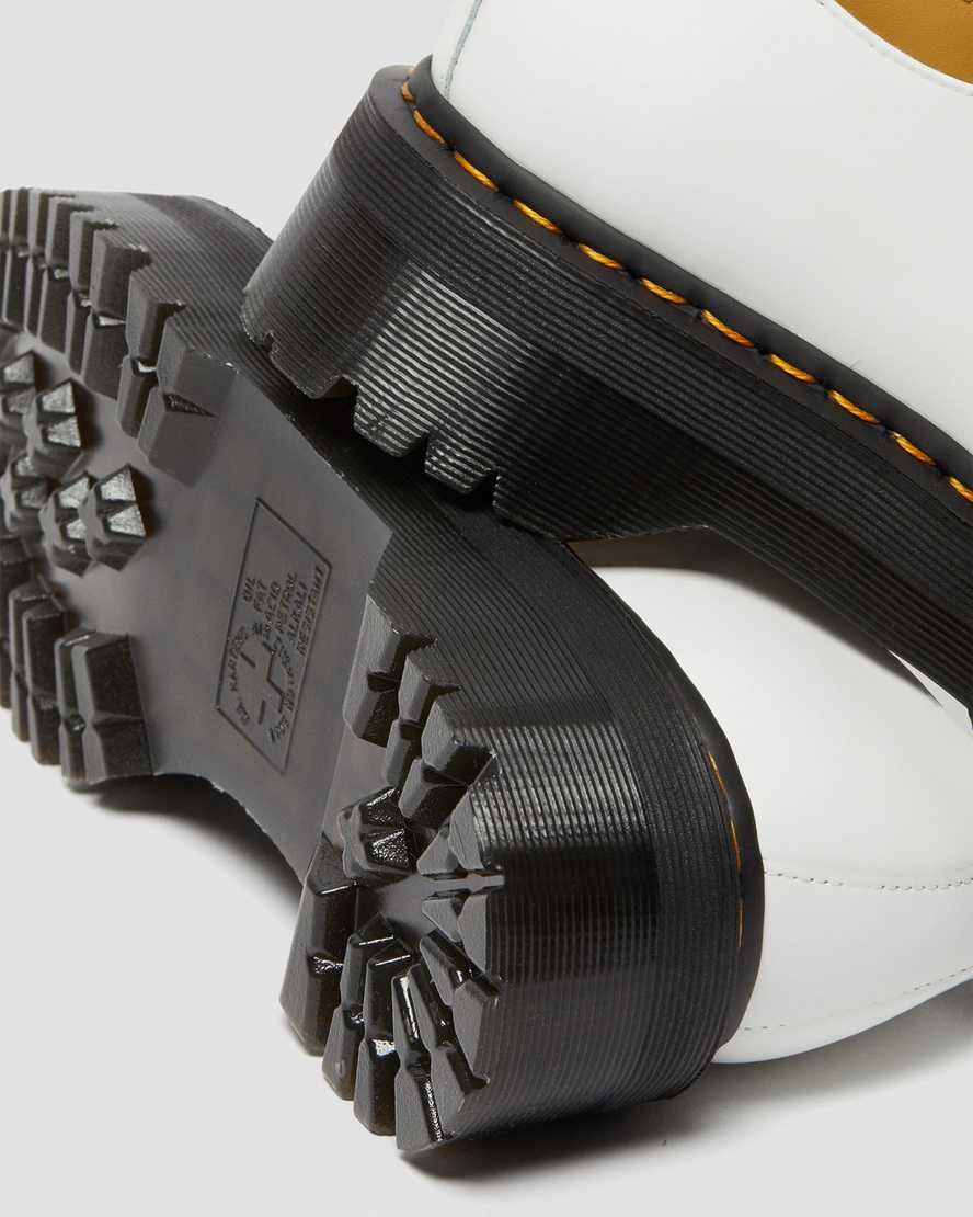 Zapatos de cuero con plataforma
