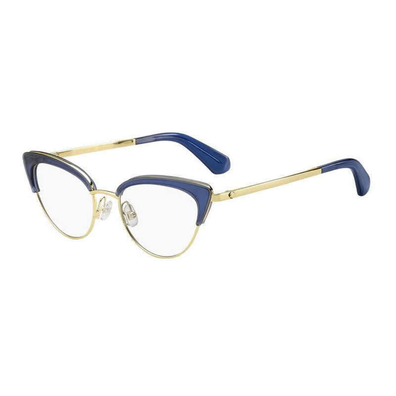 Gafas 50 mm color azul y dorado