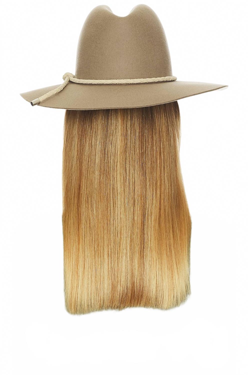 Sombrero de mujer color gris