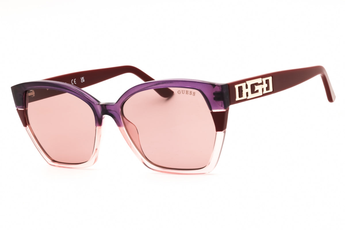 Gafas color violeta y vinotinto