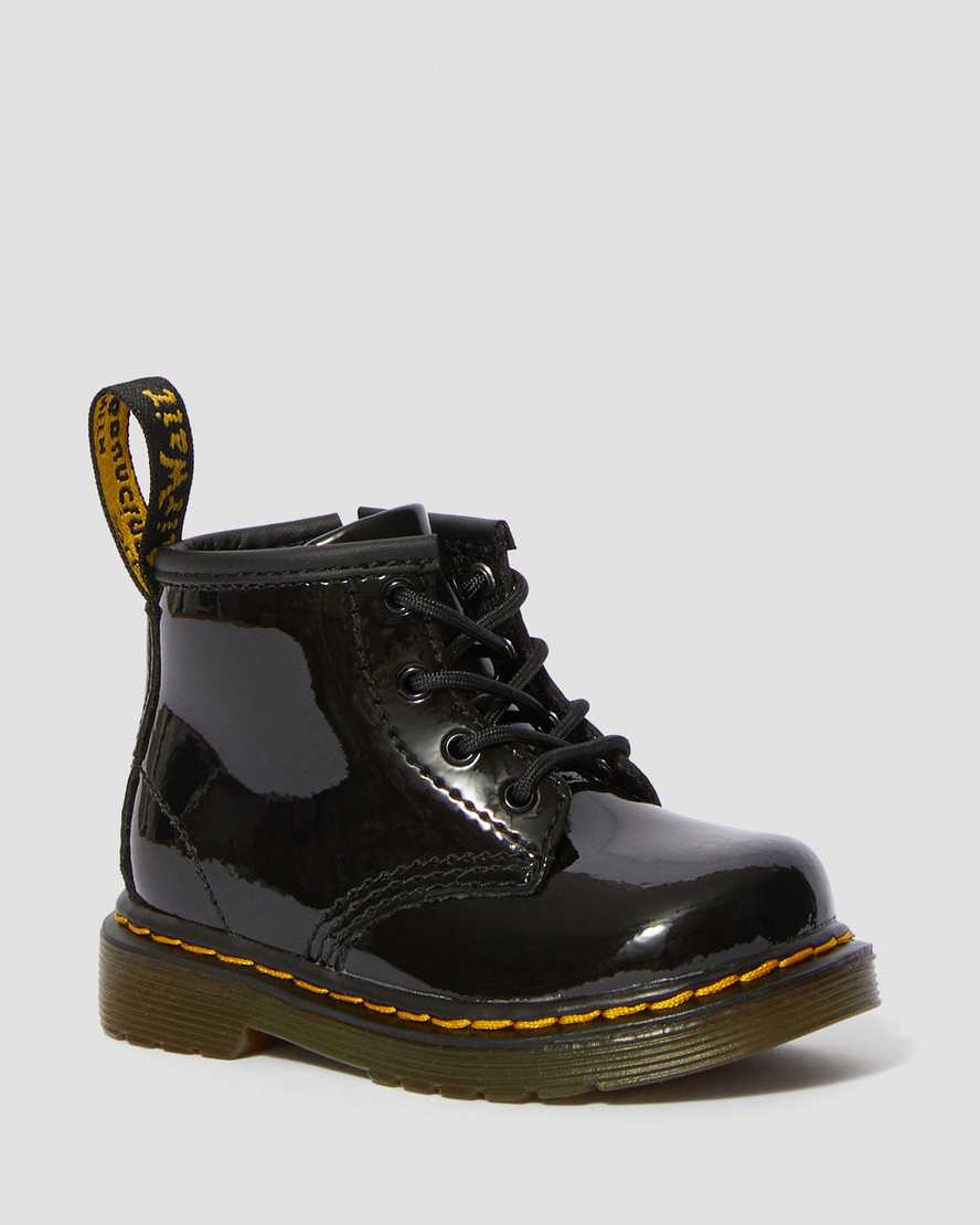 Botas para bebé de cuero con cordones