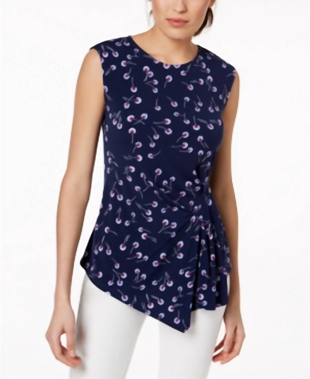 Top de mujer con pliegues