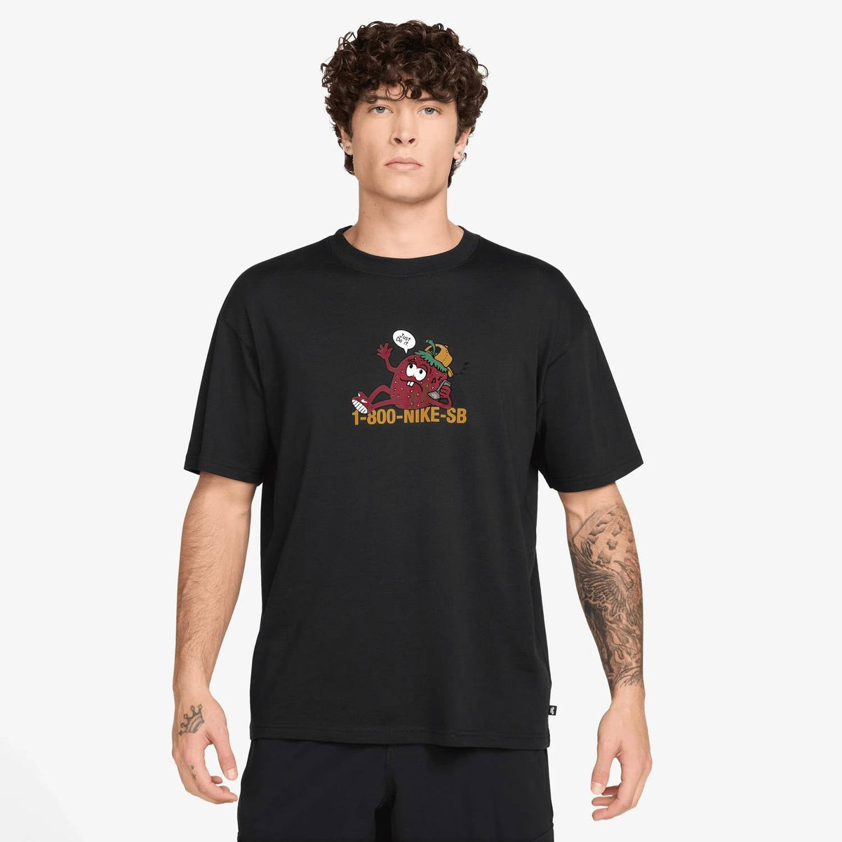Camiseta color negro