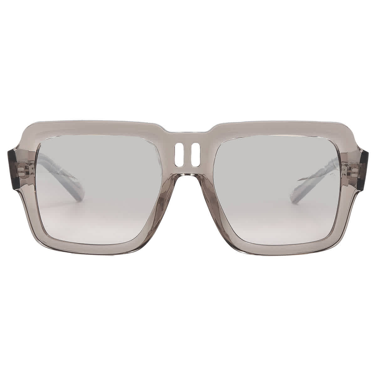 Gafas de sol unisex de montura cuadrada color café