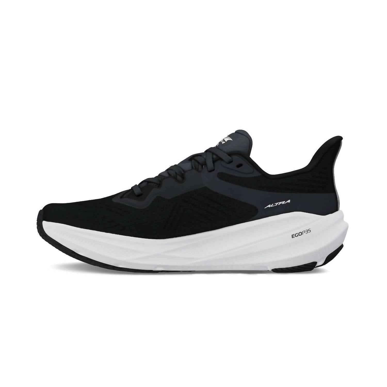 Tenis para correr de mujer color negro y blanco