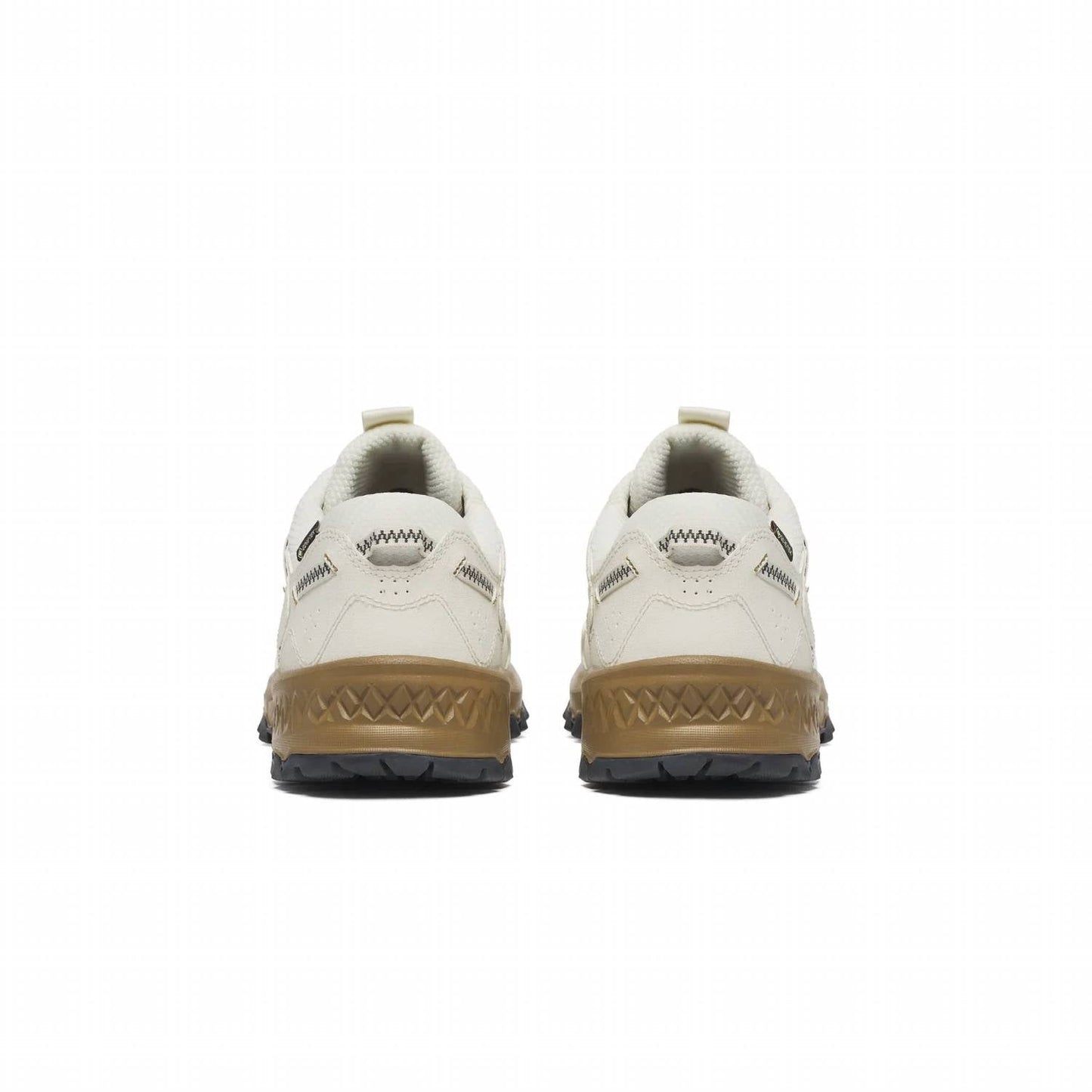 Tenis unisex color dorado y marfil