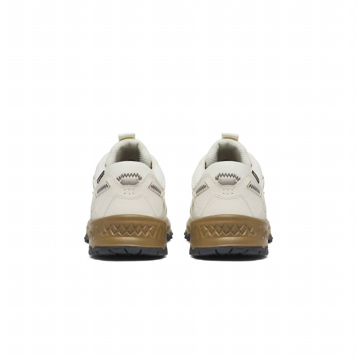 Tenis unisex color dorado y marfil