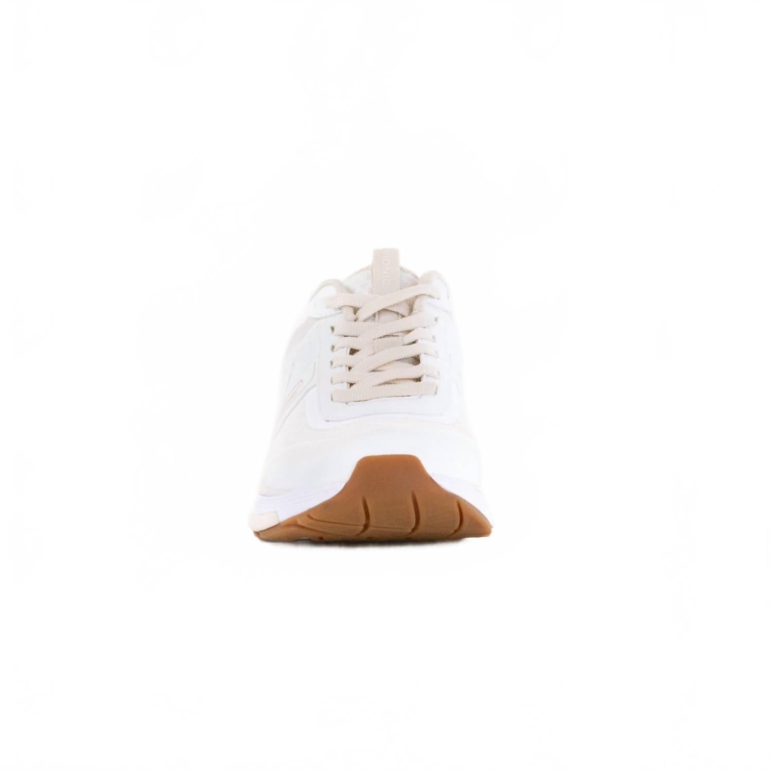 Tenis de mujer color blanco y crema