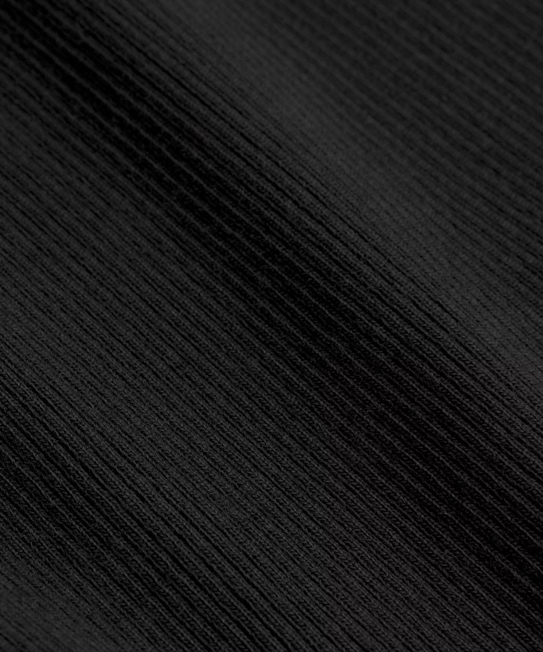 Vestido de algodón corto con tejido acanalado