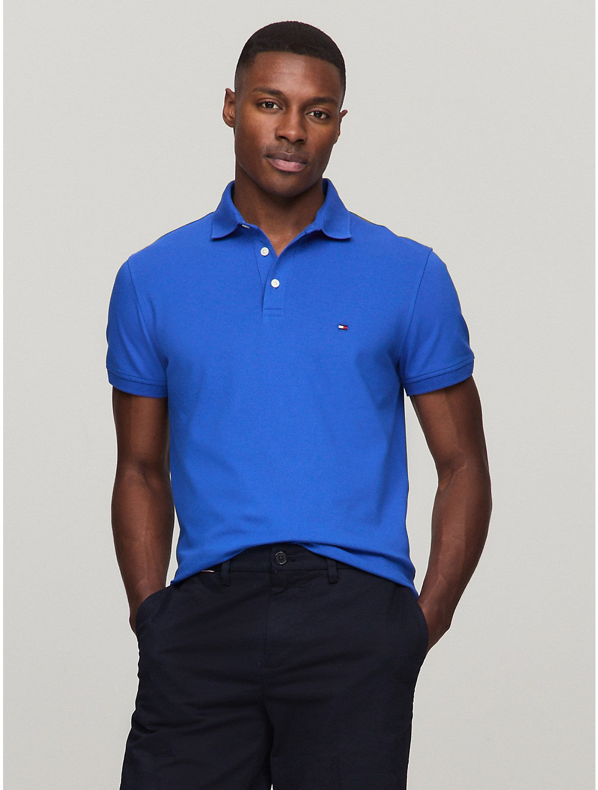 Polo de hombre de corte ajustado