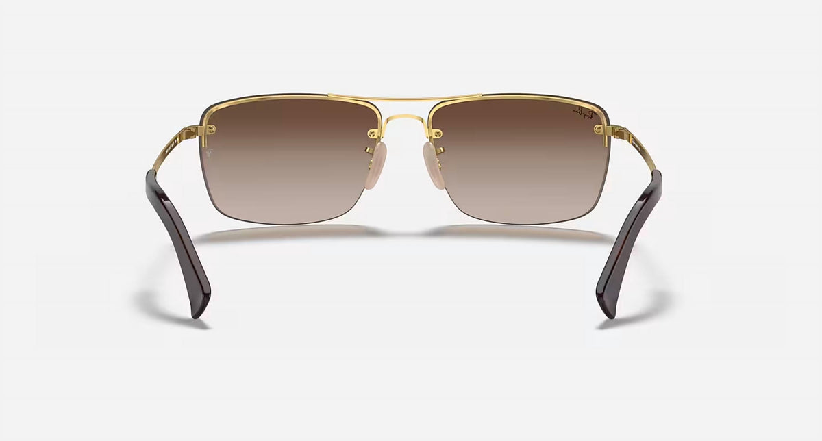 Gafas de sol unisex color café