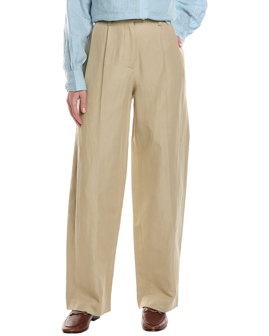 Pantalón de mezcla de lino