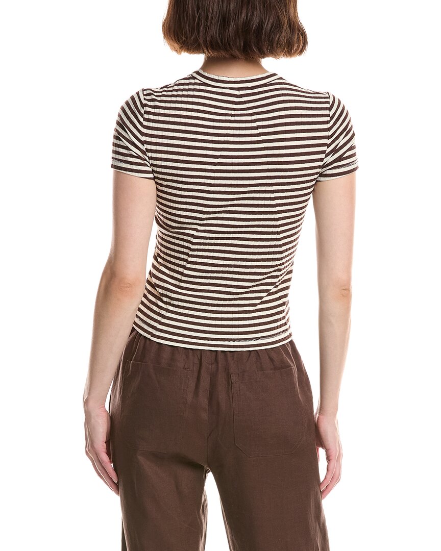 Camiseta para bebé a rayas