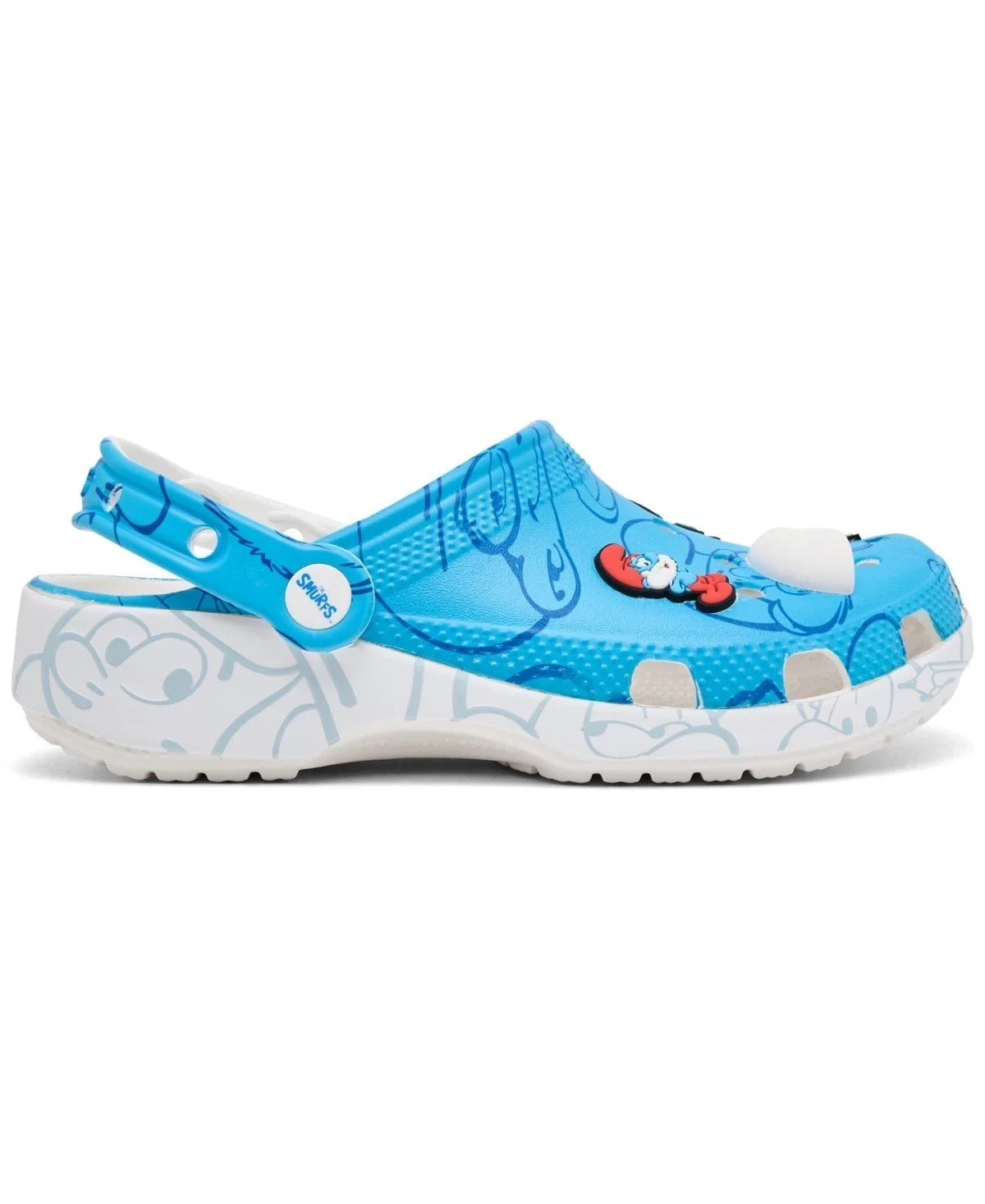 Zuecos infantil color azul