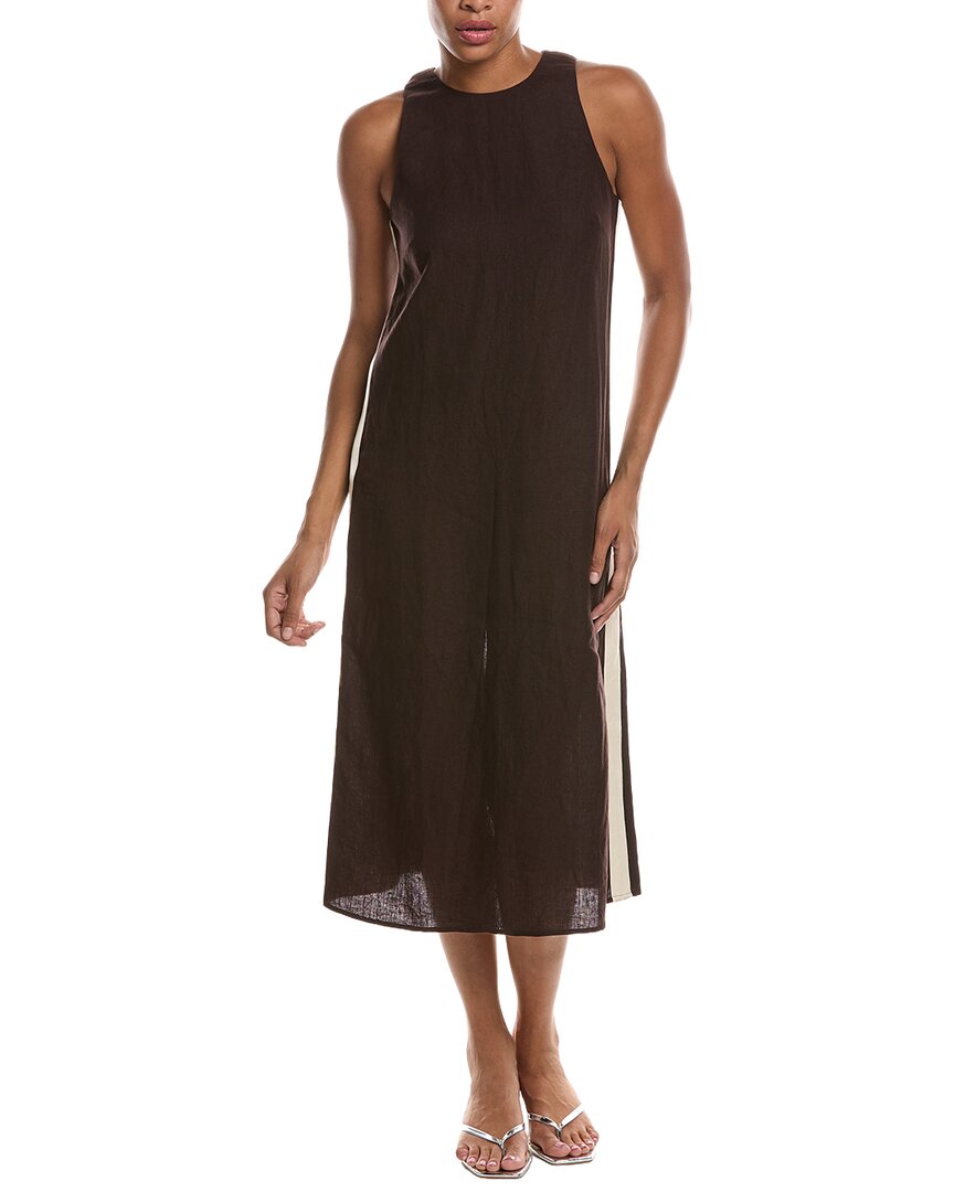 Vestido de lino midi