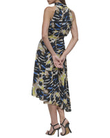 DKNY Vestido Midi Halter