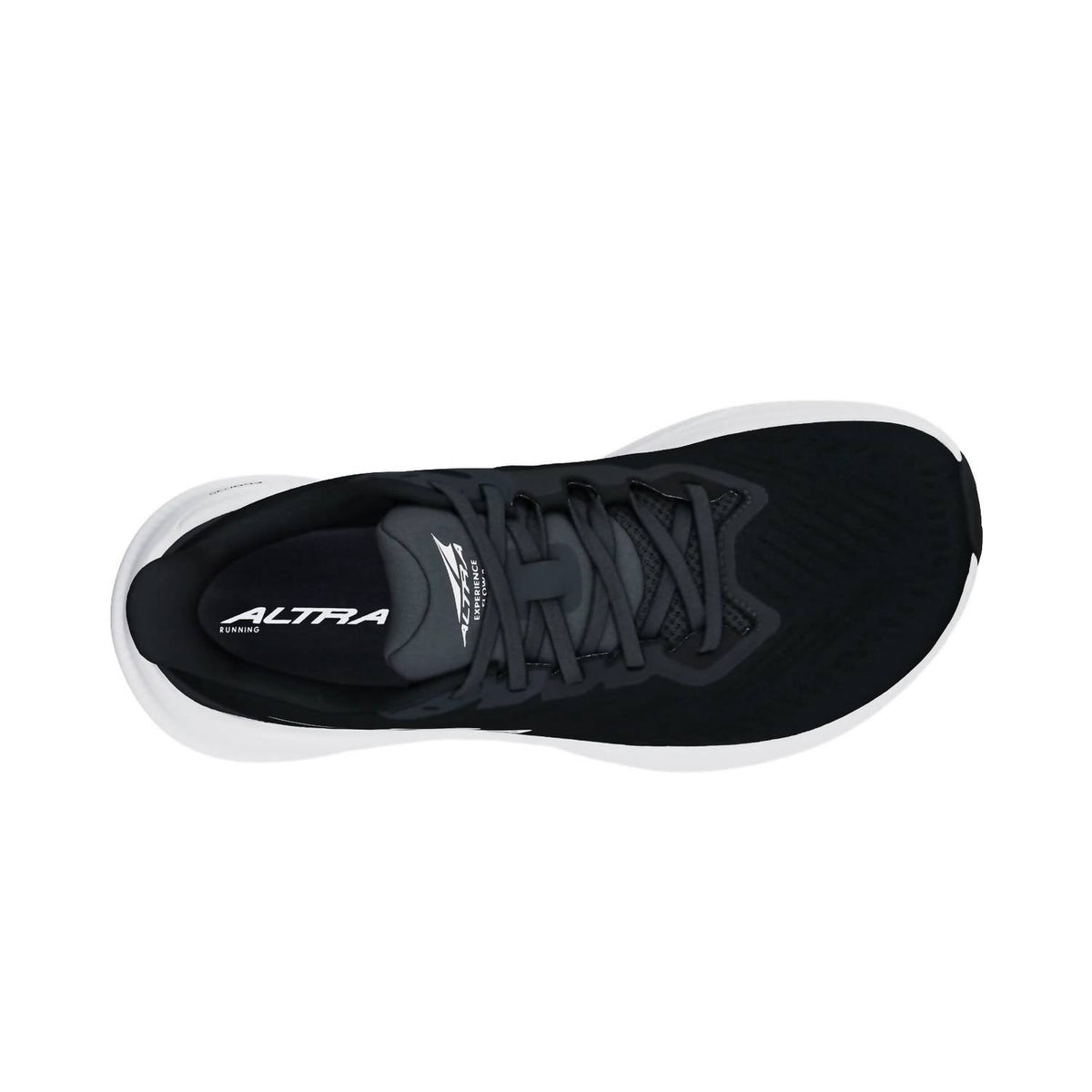 Tenis para correr de mujer color negro y blanco