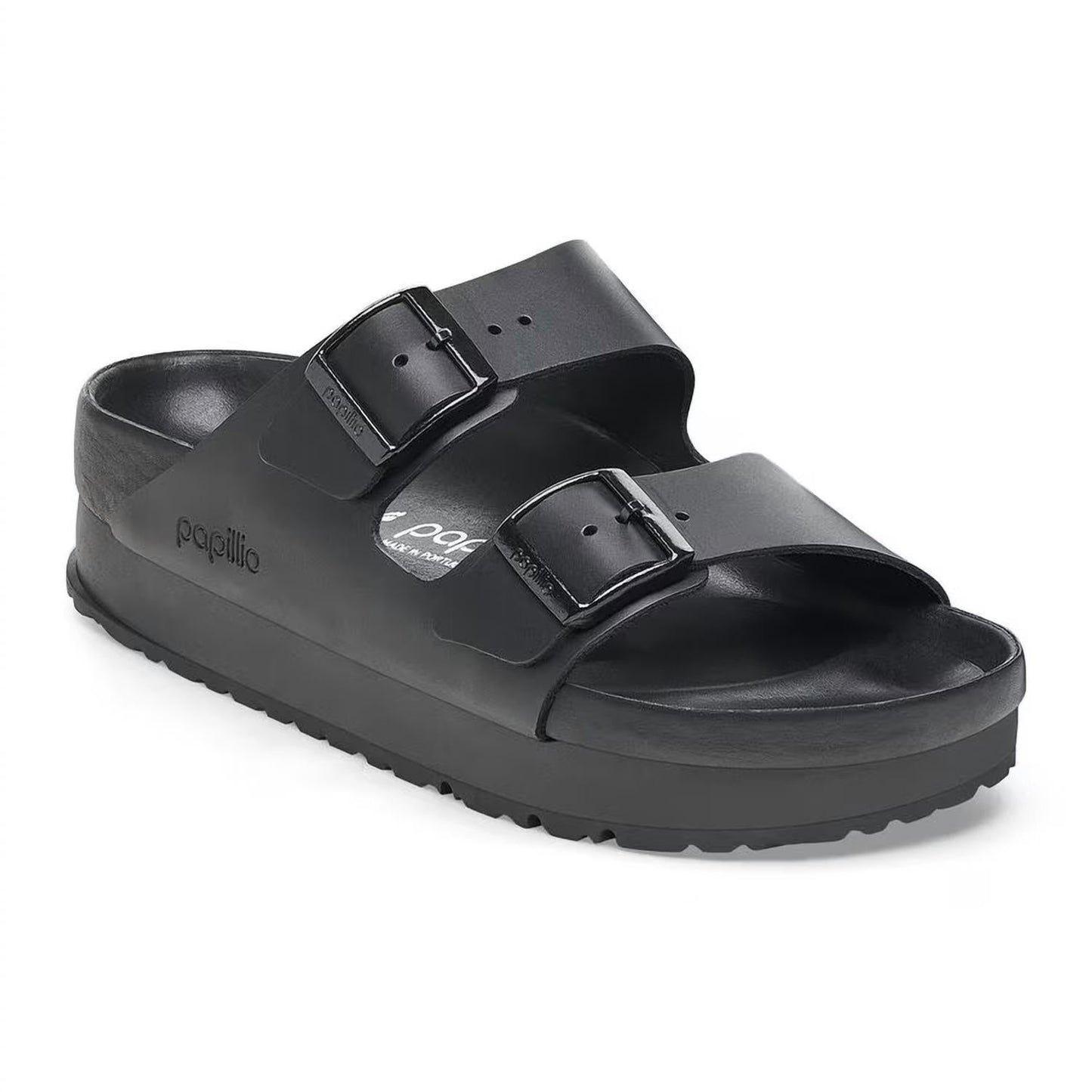 Sandalias de mujer con plataforma color negro