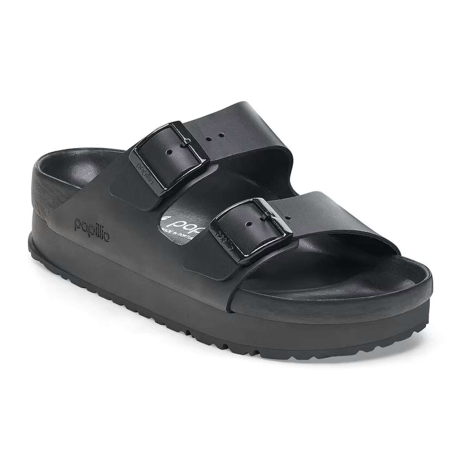 Sandalias de mujer con plataforma color negro