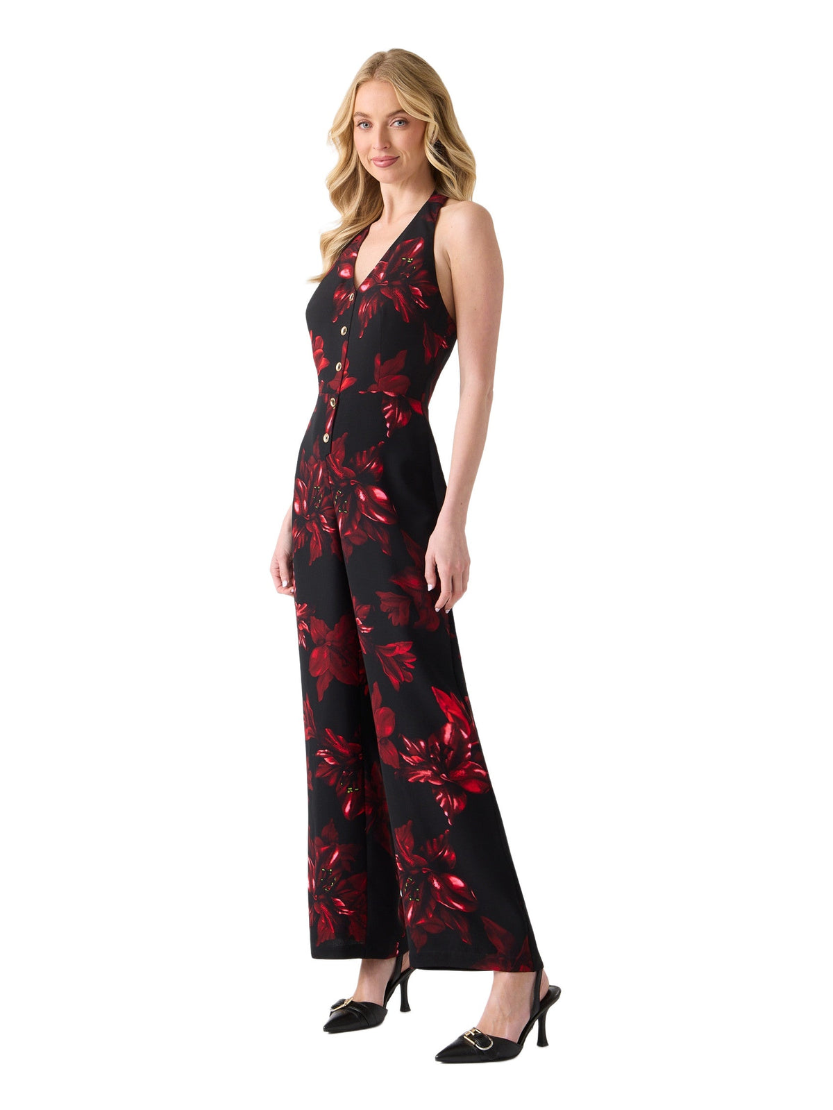 Enterizo con estampado floral