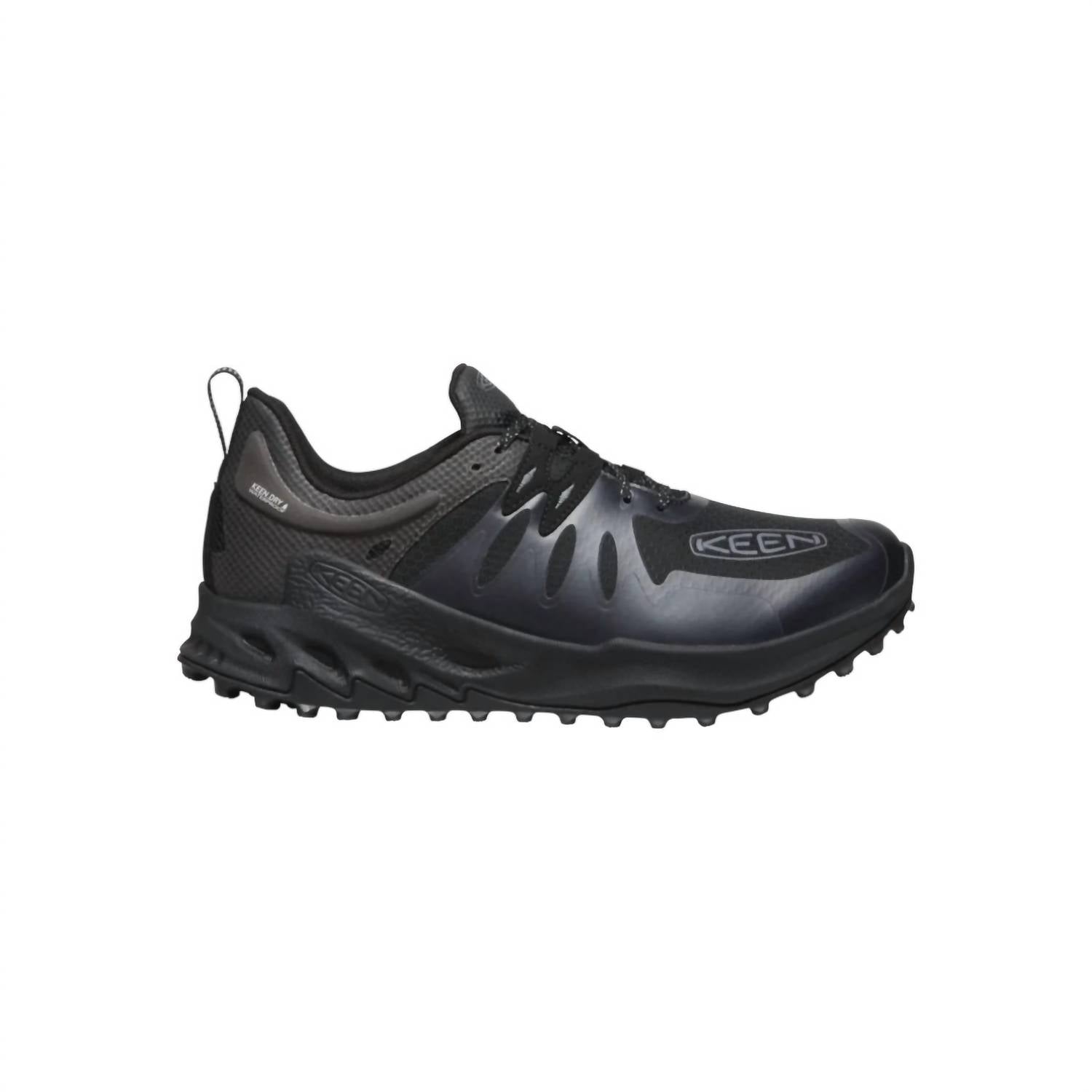 Zapatos de hombre impermeables color negro y gris
