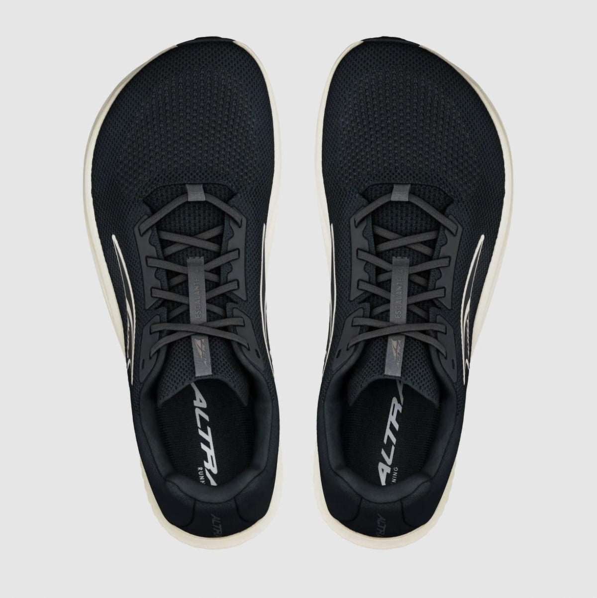 Tenis para correr de hombre color negro y blanco