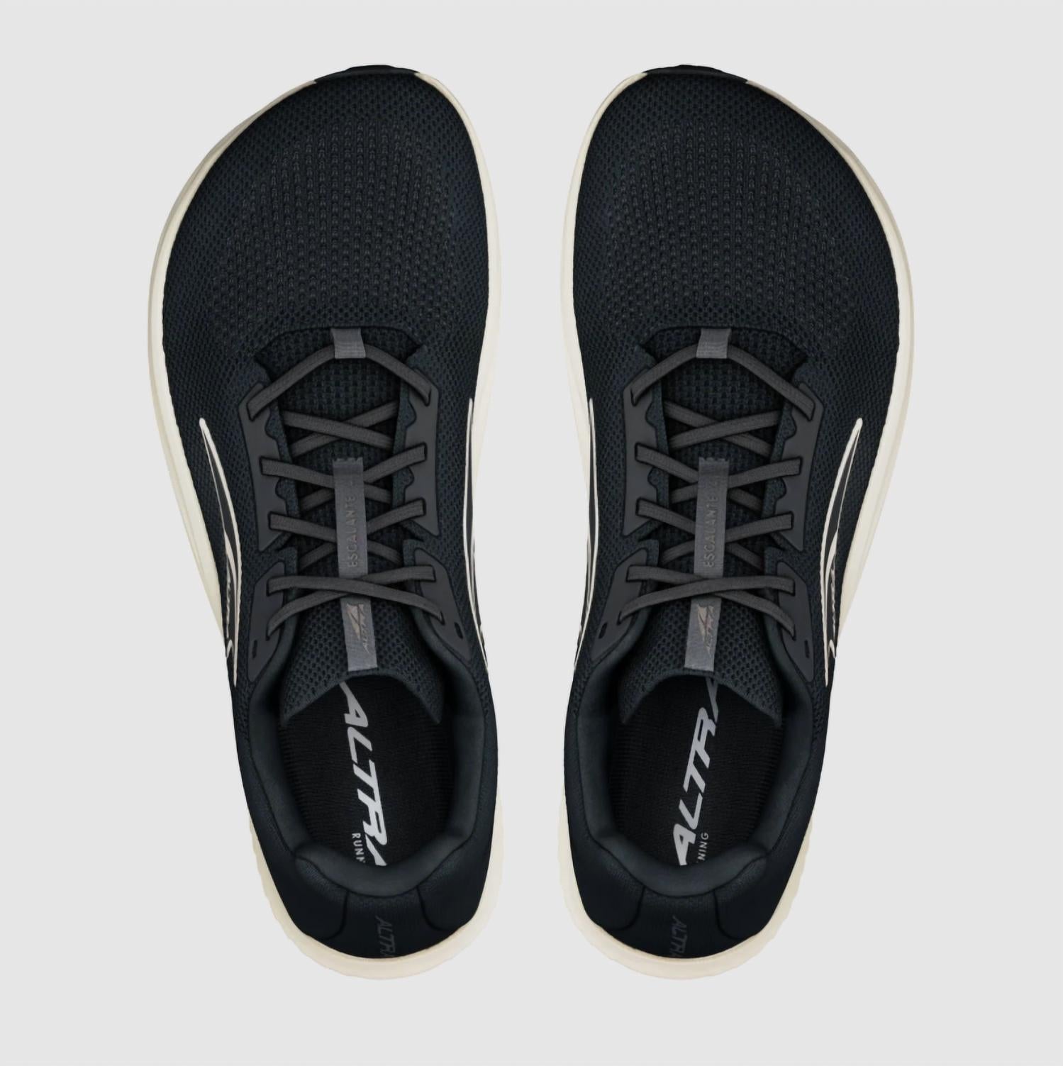 Tenis para correr de hombre color negro y blanco