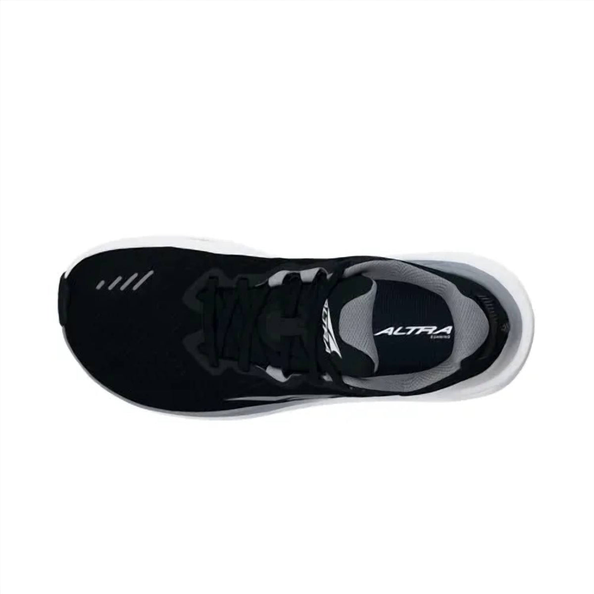 Tenis para correr de mujer color negro y blanco