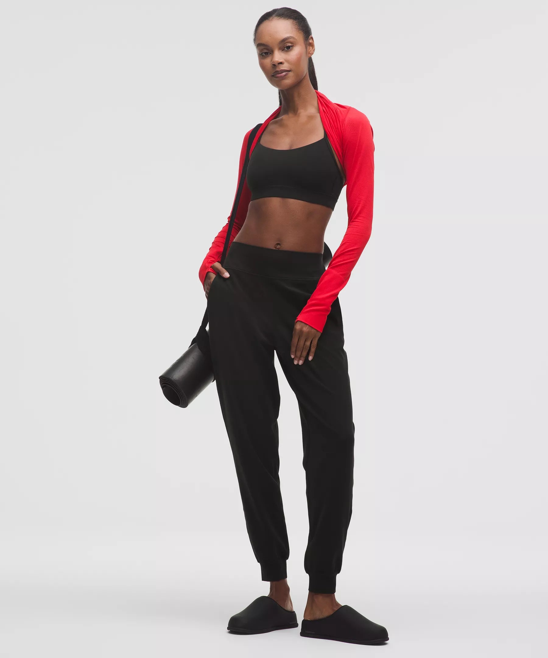 Pantalón deportivo de tiro alto
