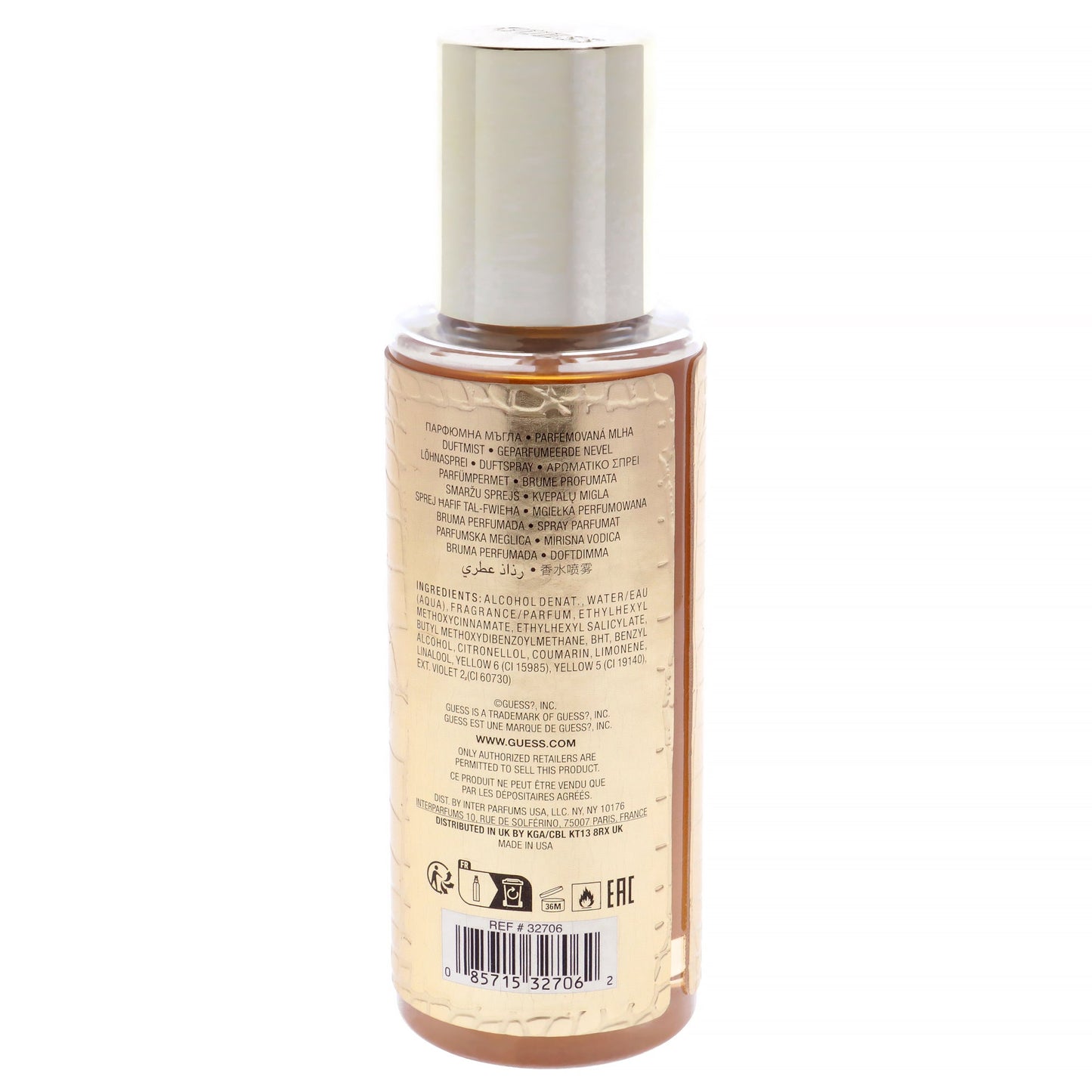 Bruma corporal de hombre 6 oz