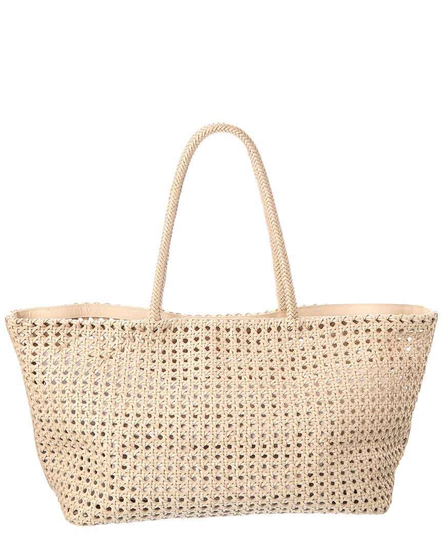 Bolso tote de cuero