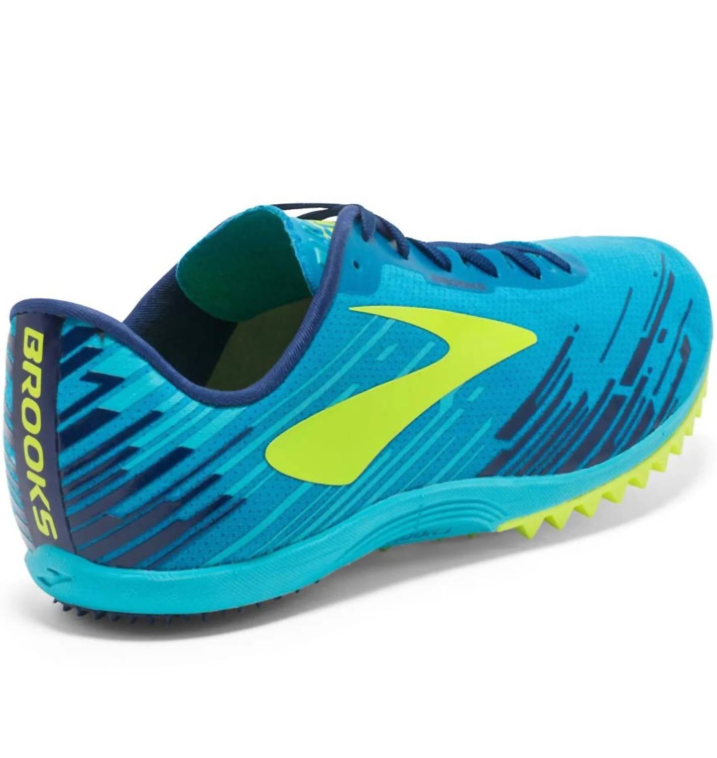 Zapatos de mujer color azul y amarillo