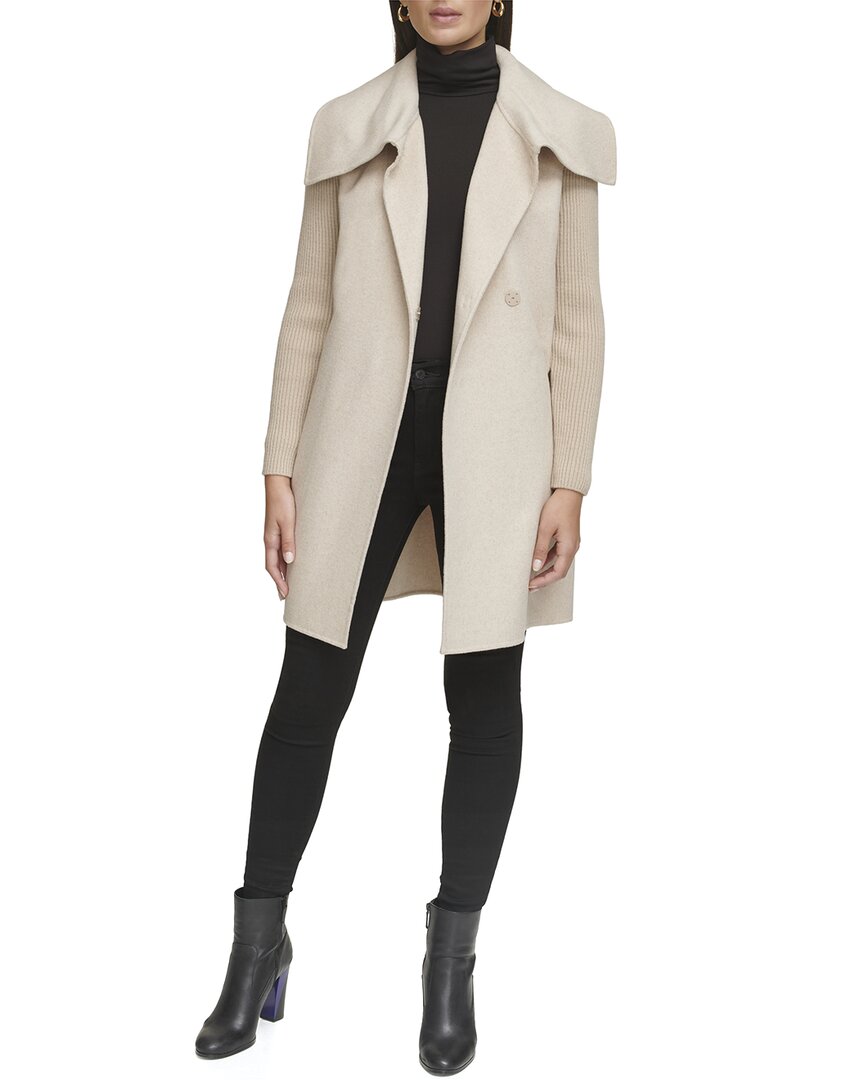 Chaqueta de mujer de mezcla de lana