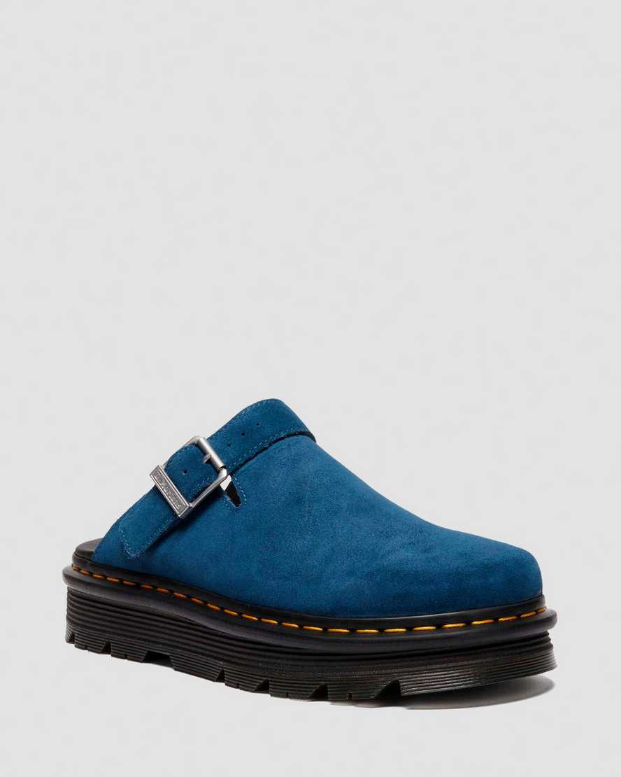 Zapatos de gamuza con plataforma