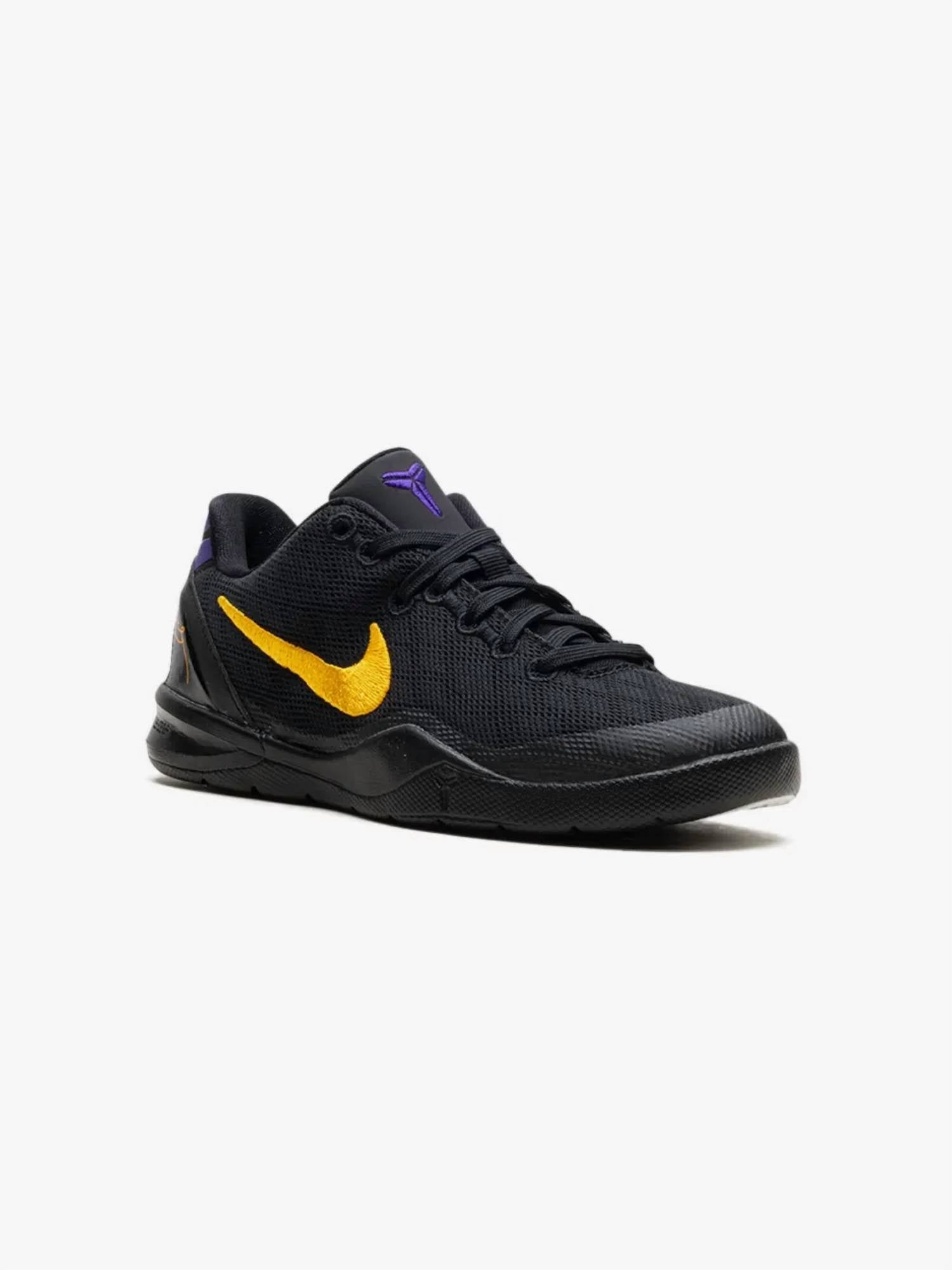 Tenis para niño color negro y blanco y dorado