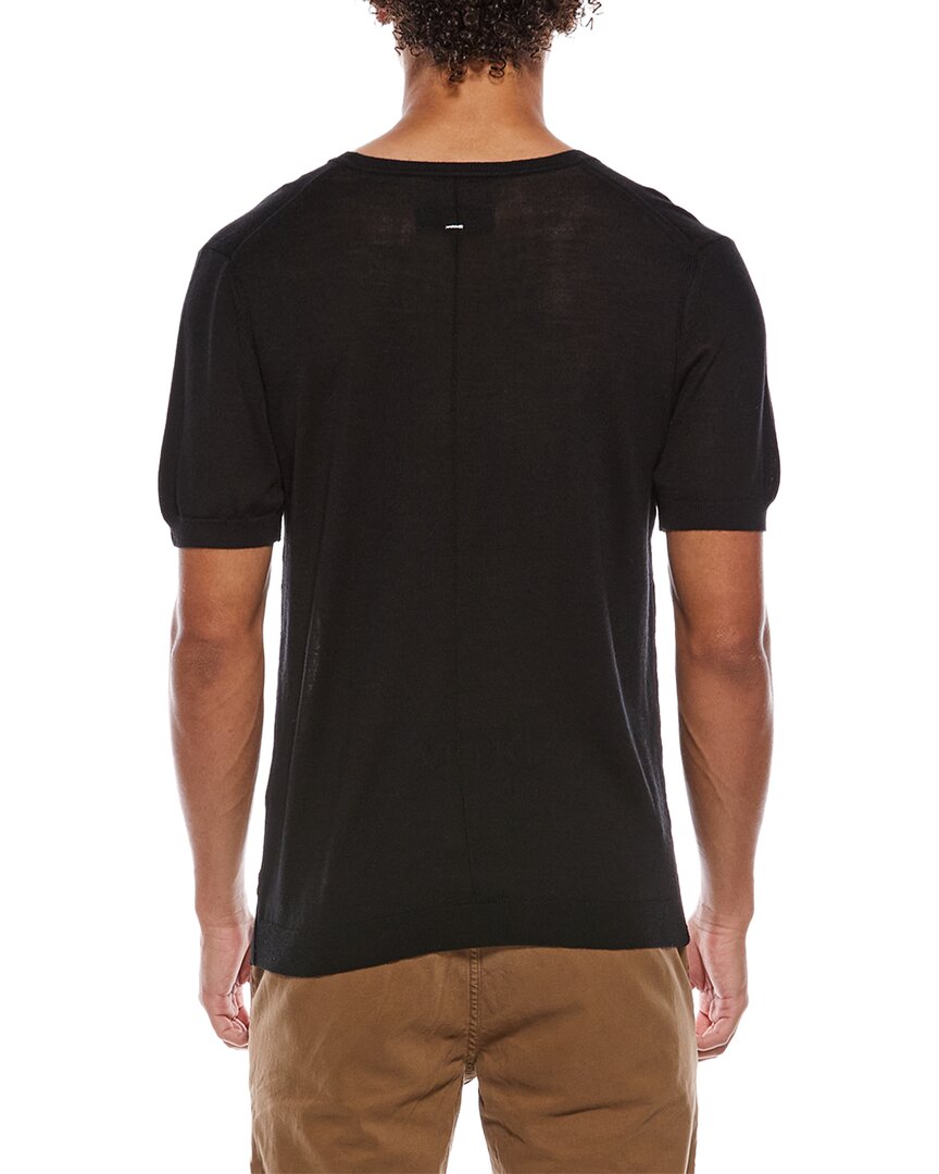Camiseta de mezcla de lana