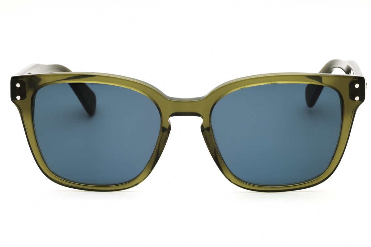 Gafas color azul y caqui