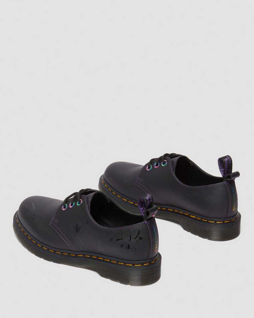 Zapatos de cordones de cuero