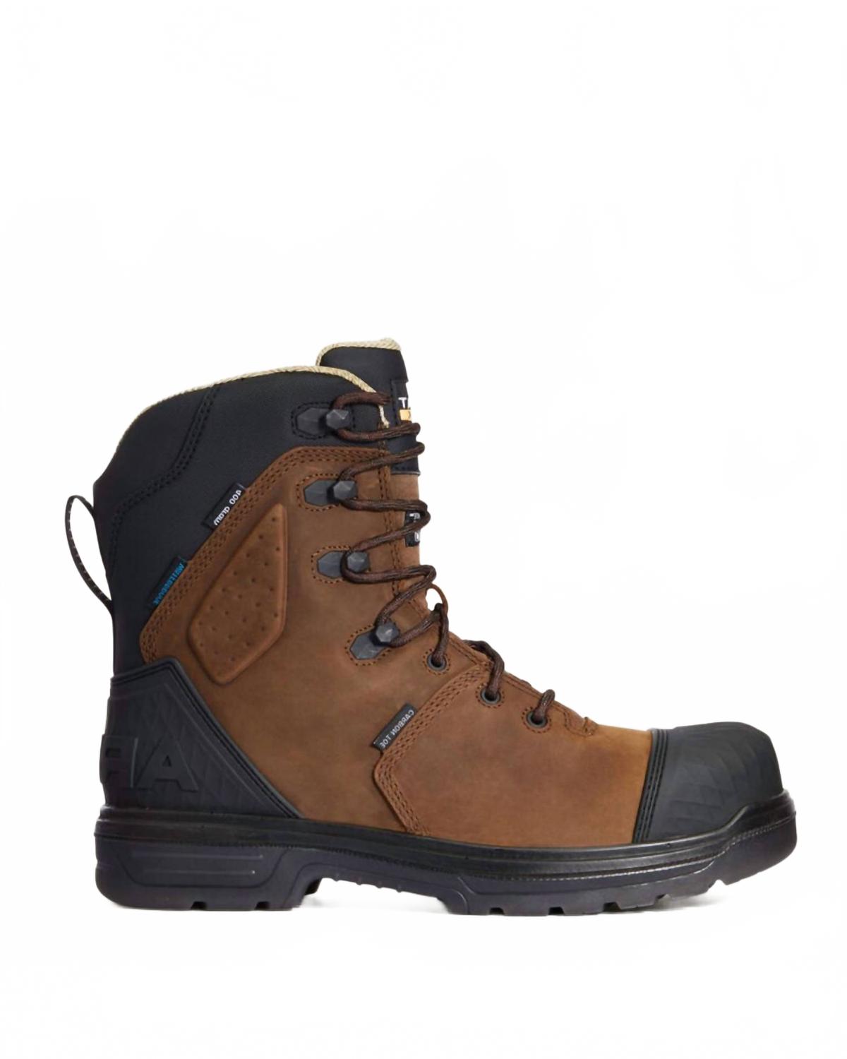 Botas de hombre color café