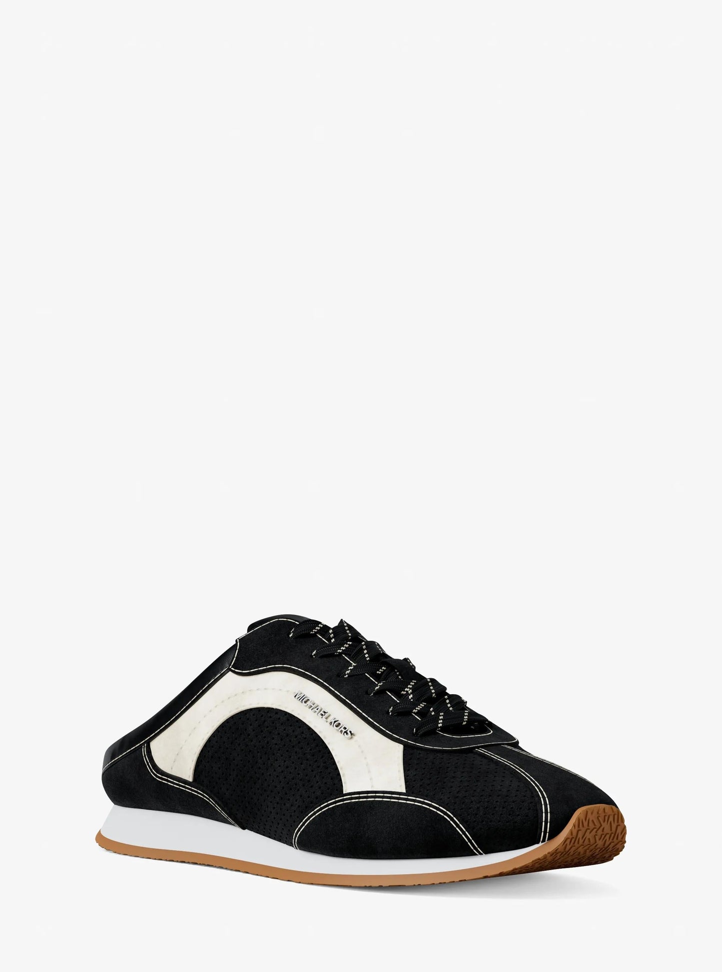 Tenis de gamuza sin cordones