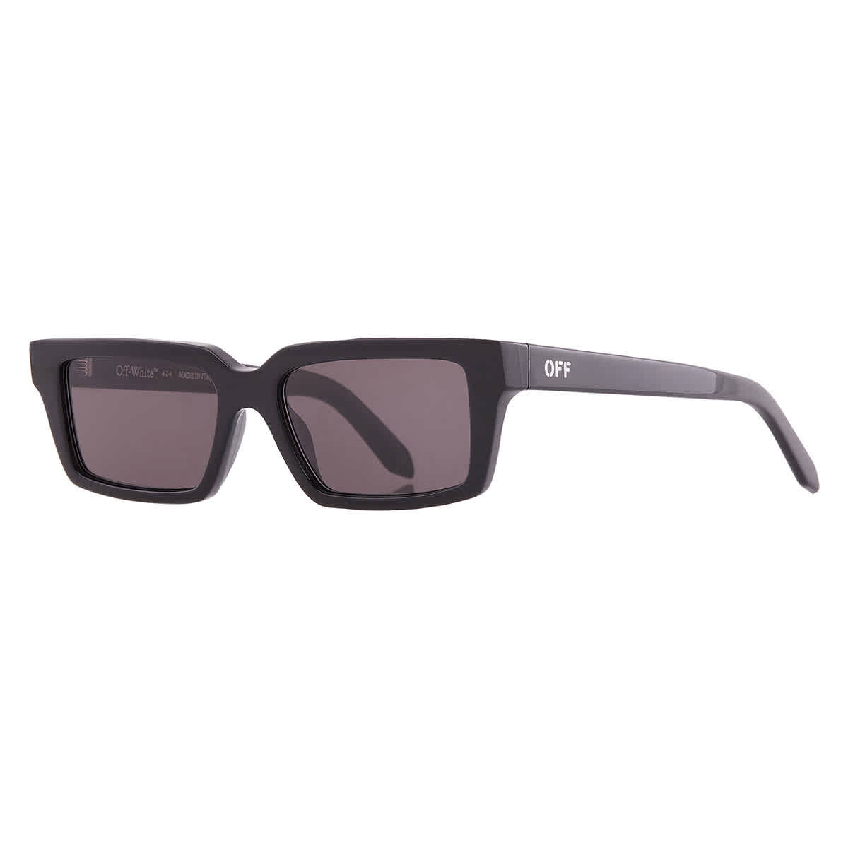 Off-White WARREN Gafas de Sol Rectangulares Unisex Gris Oscuro OERI13A 1007 54