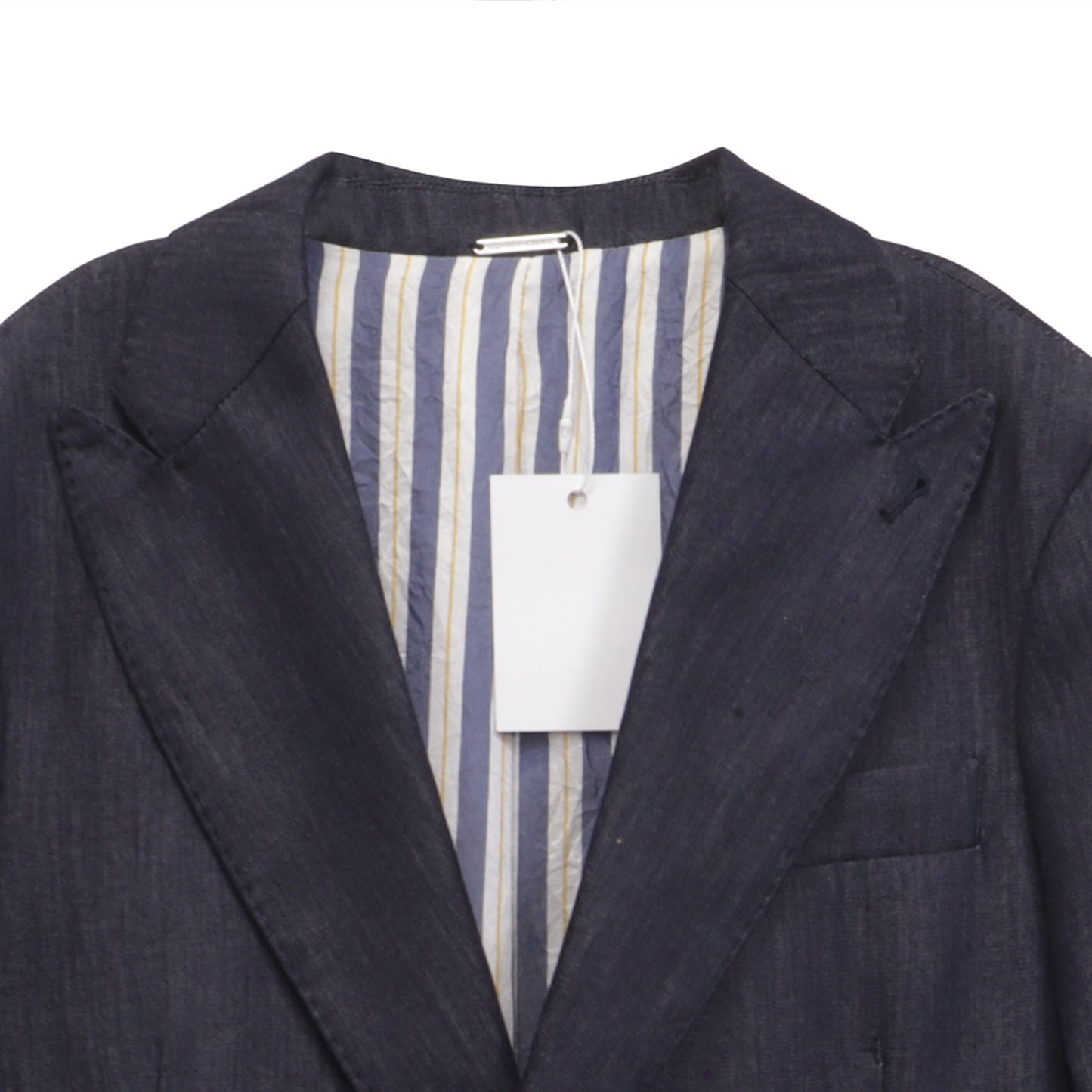 Blazer de algodón color azul