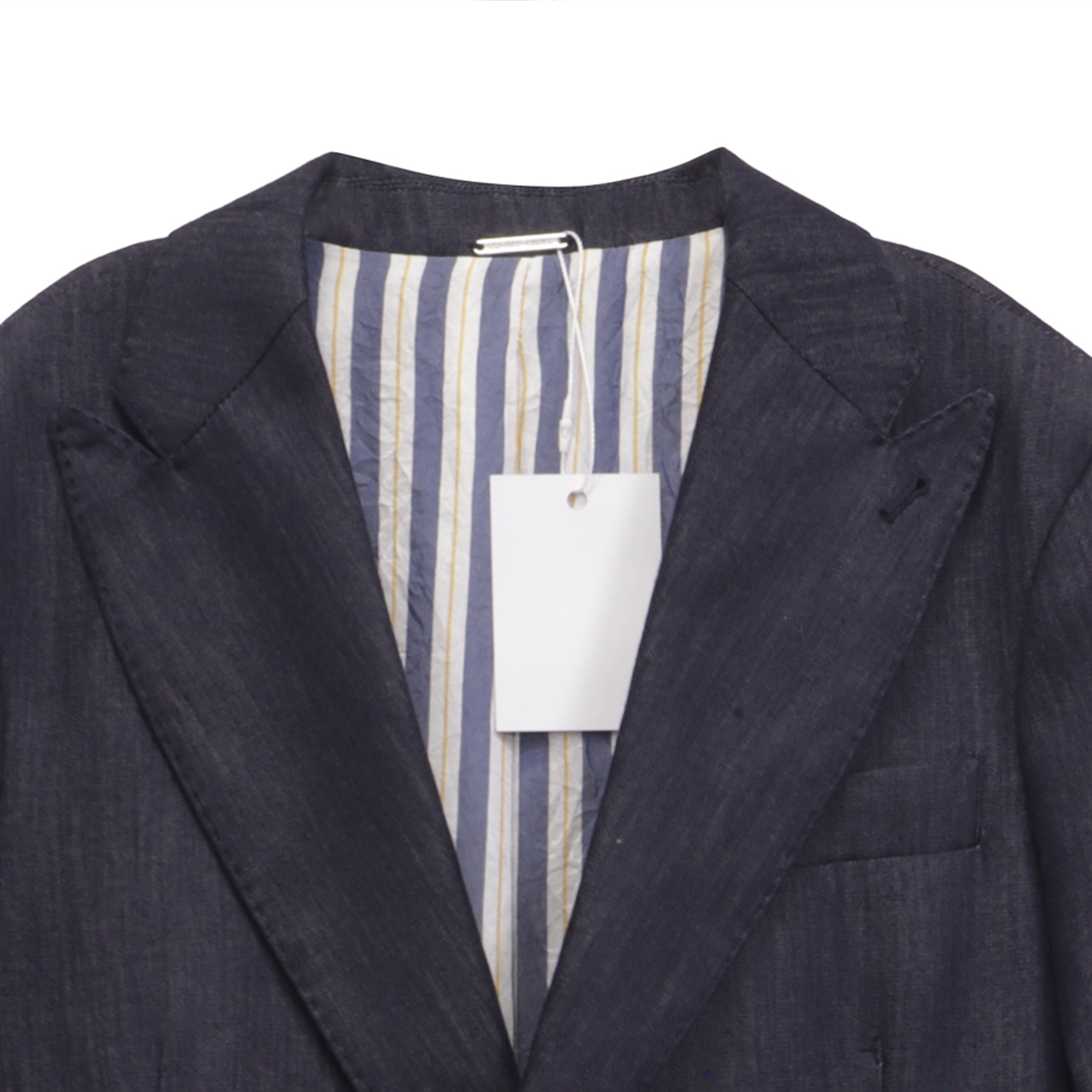 Blazer de algodón color azul