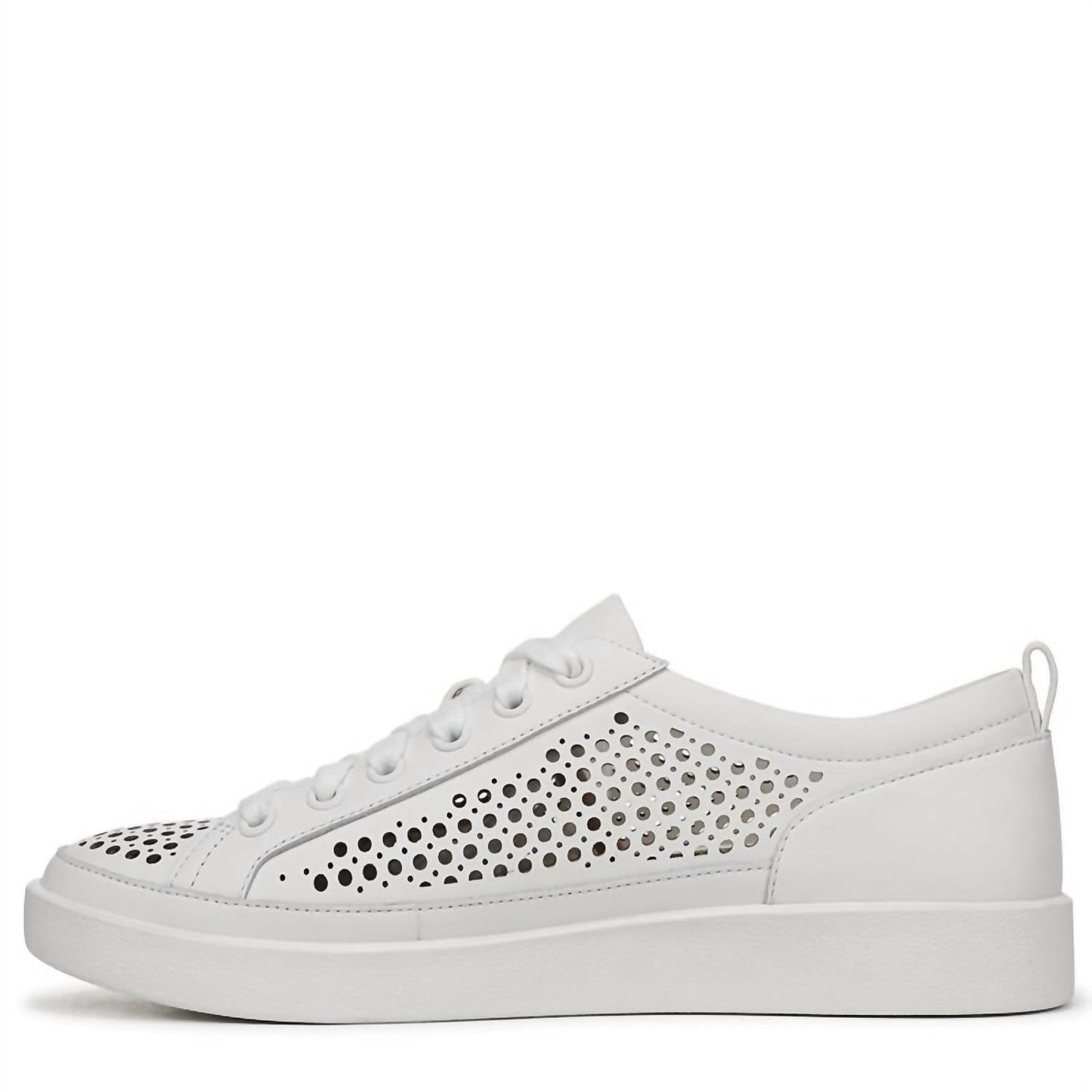Tenis de mujer con cordones color blanco